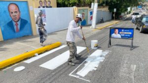 Alcaldía de Puerto Plata inicia señalización de las principales vías de la ciudad