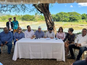 Gobierno inicia importantes obras hidráulicas en Puerto Plata y Espaillat; Gobernadora Claritza Rochtte acompaña al ministro Paliza y al director del INDRHI